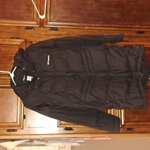 Columbia Long Puffer Jacket size Large